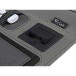 Органайзер с беспроводной зарядкой 5000 mAh Powernote, темно-серый (P), фото 4