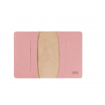 Обложка для паспорта Valerie Concept PSC7, бежевый/розовый, фото 1