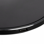 Кружка с подогревом и беспроводной зарядкой Dual Base ver. 2.0 matt, черная, фото 9