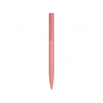 Шариковая металлическая ручка Minimalist софт-тач, пыльный розовый, пыльно-розовый, фото 1