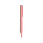 Шариковая металлическая ручка Minimalist софт-тач, пыльный розовый, пыльно-розовый, фото 2