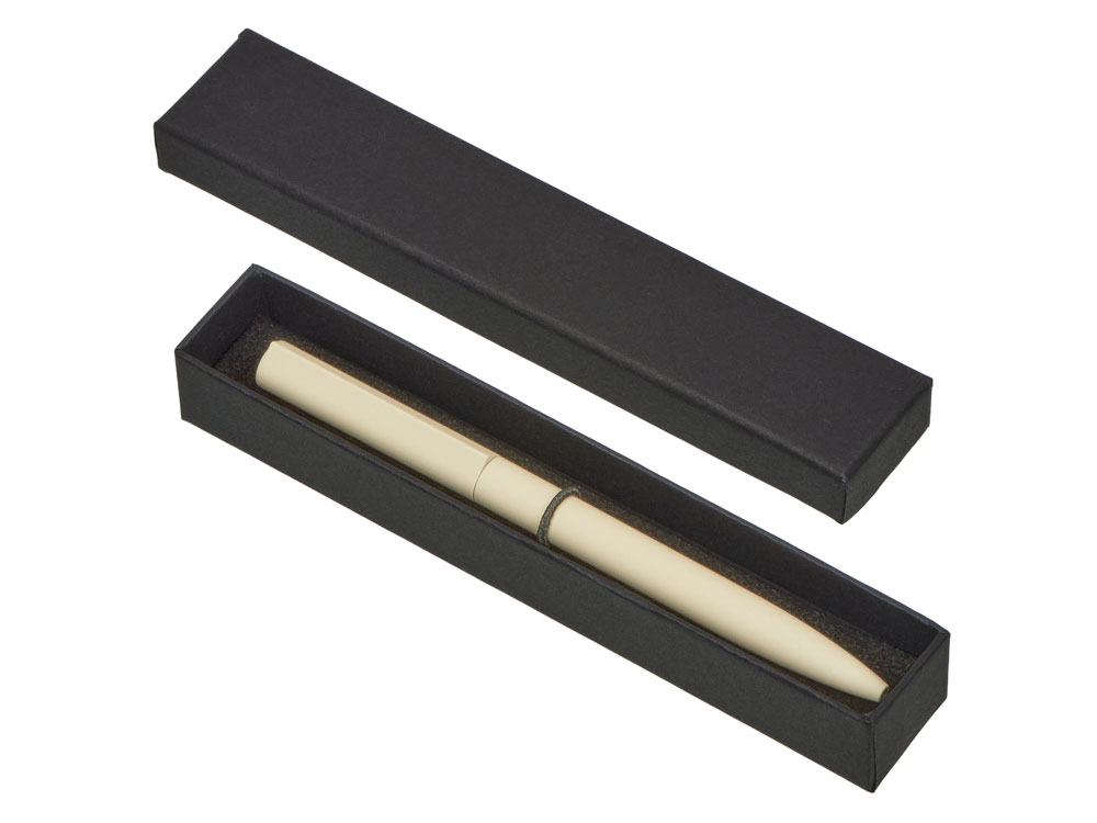 Шариковая металлическая ручка Minimalist софт-тач, бежевый - купить оптом