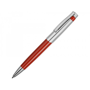 Ручка шариковая Сидней красная, серебристый/красный - купить оптом