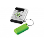 Подставка-брелок для мобильного телефона GoGo, серебристый/зеленый, фото 4