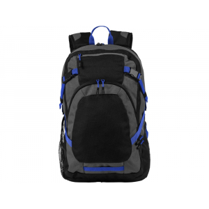 Рюкзак Milton для ноутбука 14, черный/темно-серый/ярко-синий - купить оптом