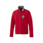 Микрофлисовая куртка Pitch, красный, фото 4