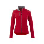 Женская микрофлисовая куртка Pitch, красный, фото 2
