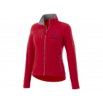 Женская микрофлисовая куртка Pitch, красный, фото 4