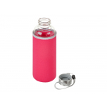 Бутылка для воды Pure c чехлом, 420 мл, розовый, фото 1
