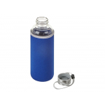 Бутылка для воды Pure c чехлом, 420 мл, темно-синий, фото 1