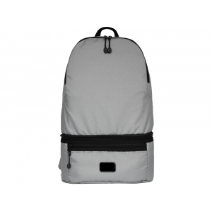 Рюкзак-трансформер Athletica водостойкий с поясной сумкой, серый - купить оптом