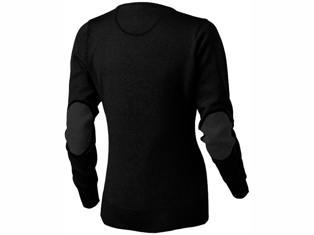 Пуловер Spruce женский с V-образным вырезом, черный - купить оптом