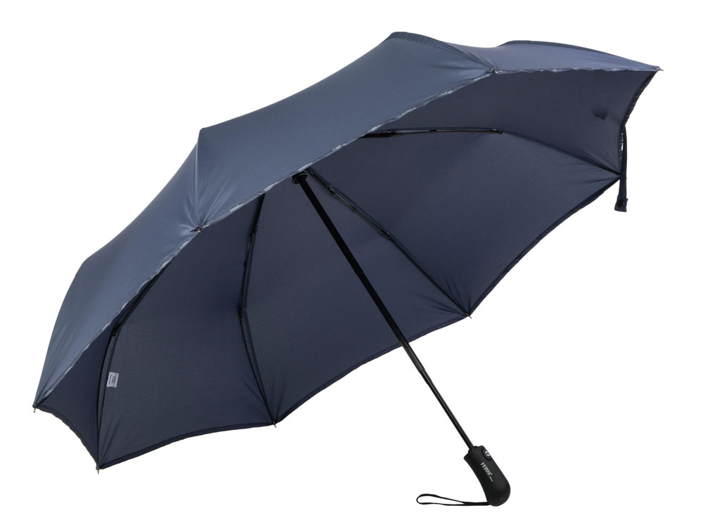 Зонт складной автоматический Ferre Milano, синий - купить оптом