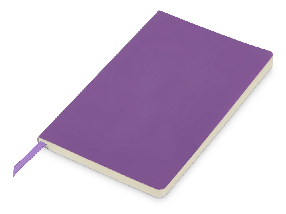 Блокнот Softy 2.0, гибкая обложка A5, 80 листов, фиолетовый - купить оптом
