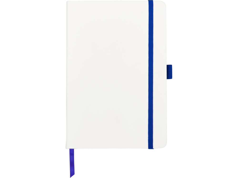 Блокнот ColorNote White, твердая обложка A5, 80 листов, белый с синим - купить оптом