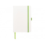 Блокнот ColorNote White, твердая обложка A5, 80 листов, белый и зеленое яблоко, фото 1
