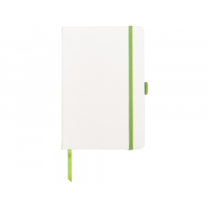 Блокнот ColorNote White, твердая обложка A5, 80 листов, белый и зеленое яблоко - купить оптом