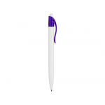 Ручка шариковая Какаду, белый/фиолетовый (P), фото 2