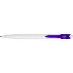 Ручка шариковая Какаду, белый/фиолетовый (P), фото 4