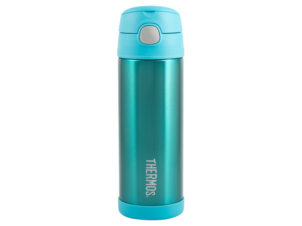 Термос из нерж. стали тм THERMOS F4023TL Stainless Steel 0.47L, бирюзовый - купить оптом