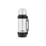 Термос из нерж. стали тм THERMOS 2550 Stainless Steel Vacuum Flask  1L, серебристый, фото 1