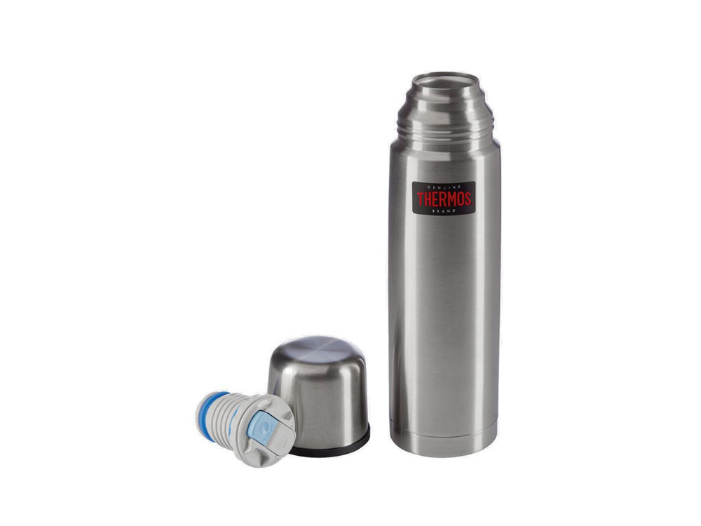 Термос из нерж. стали тм THERMOS FBB-1000GR 1.0L, серебристый - купить оптом