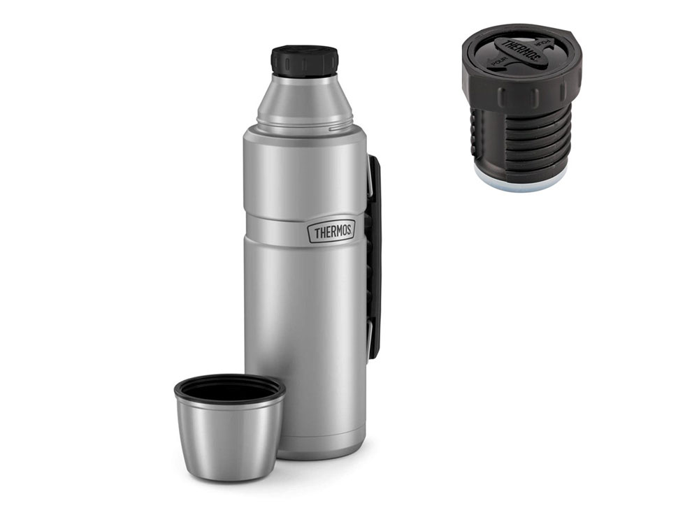 Термос из нерж. стали тм THERMOS SK2010 MS 1.2L, серебристый - купить оптом