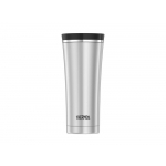 Термос из нерж. стали тм THERMOS NS105BK 0.47L, серебристый, фото 1