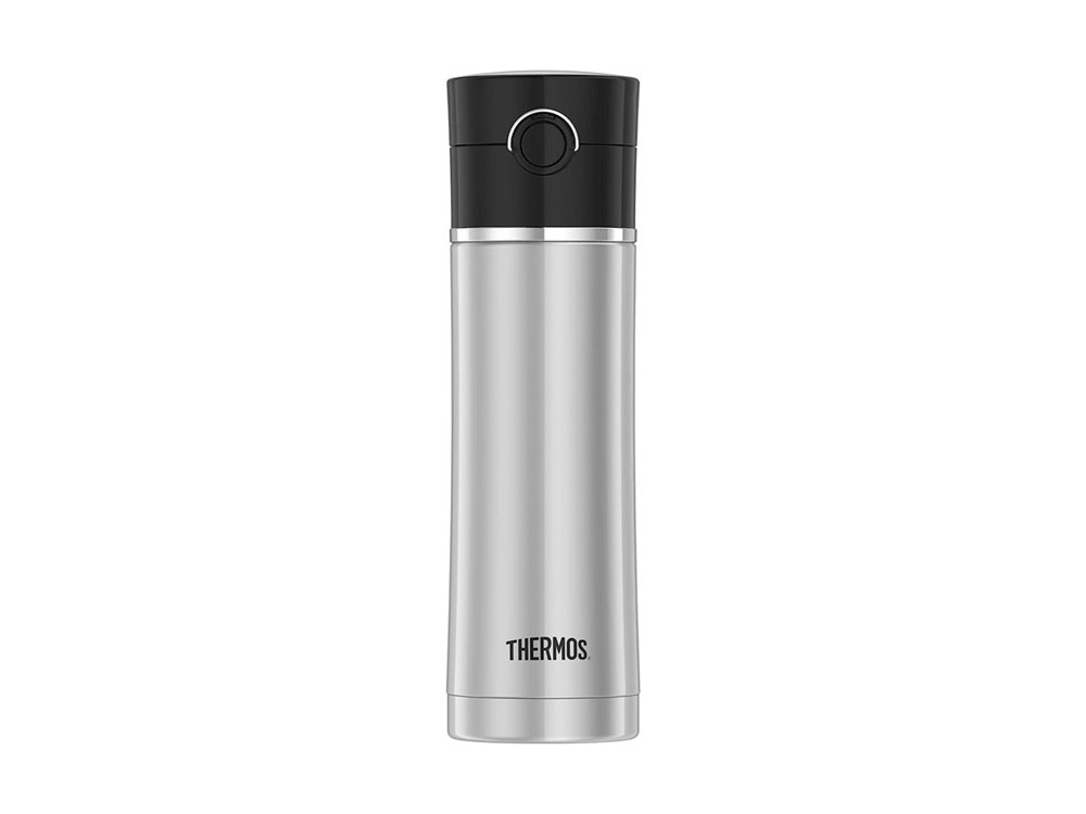 Термос из нерж. стали тм THERMOS NS402BK 0.47L, серебристый - купить оптом