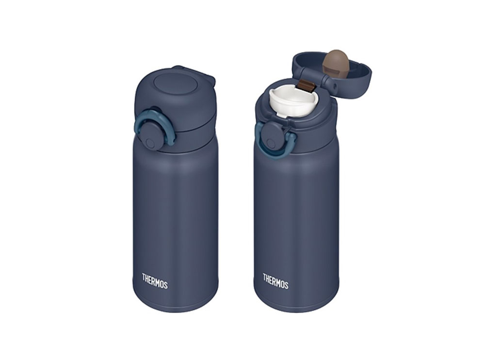 Термос из нерж. стали тм THERMOS JNR-353 NGY 0.35L, серый - купить оптом