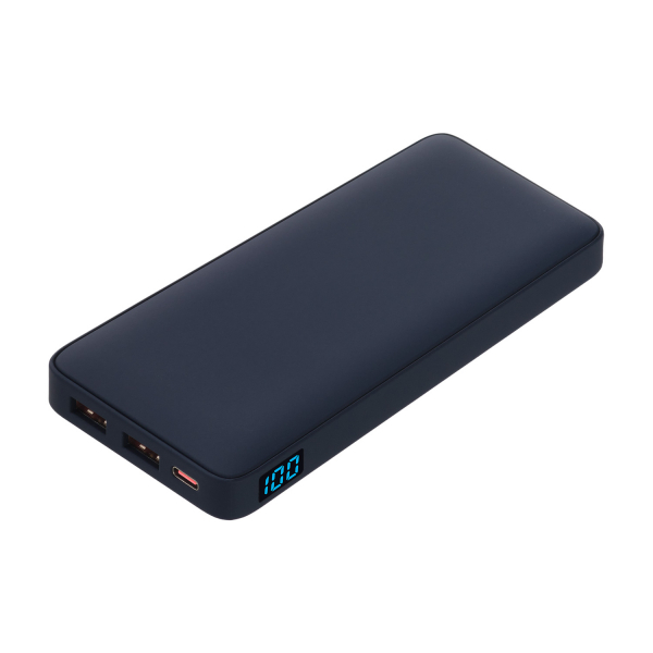 Внешний аккумулятор с подсветкой Ancor PD Plus 10000 mAh, синий - купить оптом