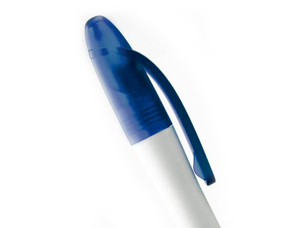 Ручка шариковая Celebrity Эвита, белый/синий - купить оптом