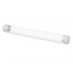 Футляр-туба пластиковый для ручки Tube 2.0, прозрачный/белый