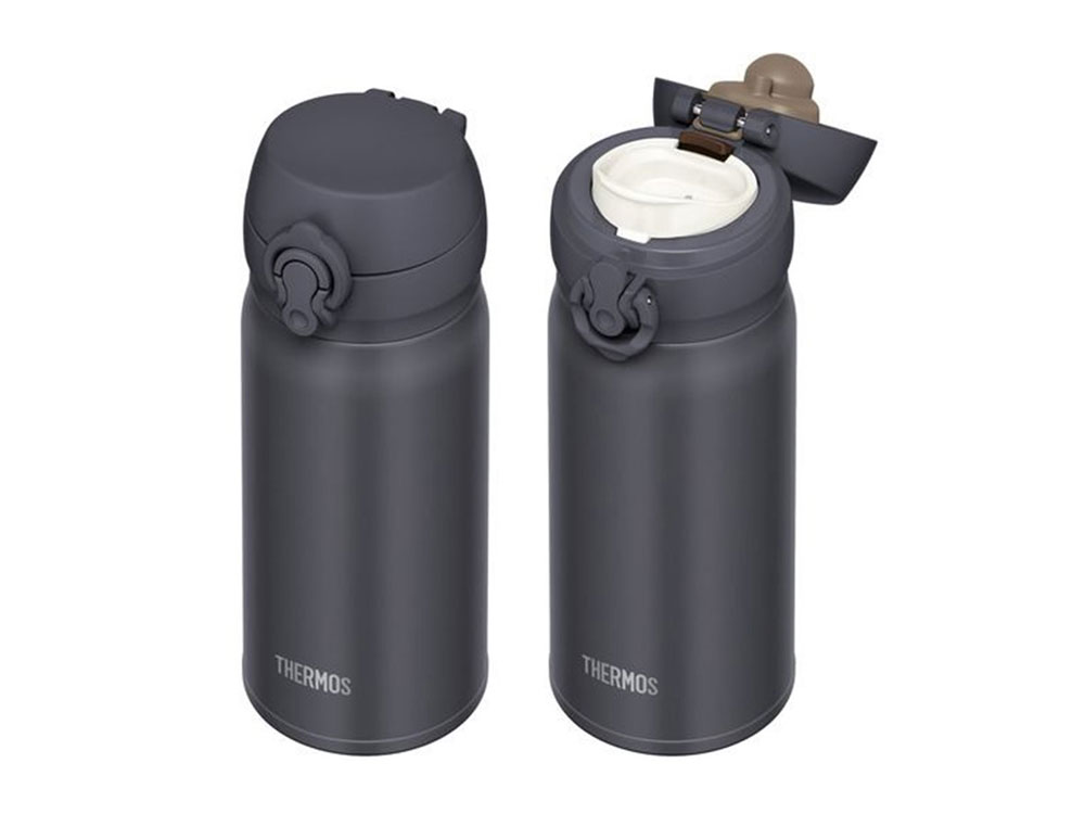 Термос из нерж. стали тм THERMOS JNL-356 SMB0.35L, черный дымчатый - купить оптом