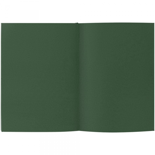 Ежедневник Flat, недатированный, зеленый, без ляссе - купить оптом