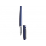 Набор Таормина: ручка шариковая, ручка роллер, в бархатном футляре, синий/серебристый, фото 4