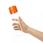 Бутылка для воды Riverside, оранжевая, фото 5