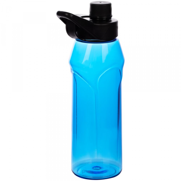 Бутылка для воды Primagrip, синяя - купить оптом