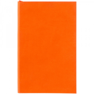 Ежедневник Flat Mini, недатированный, оранжевый, без ляссе - купить оптом