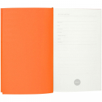 Ежедневник Flat Mini, недатированный, оранжевый, без ляссе, фото 1