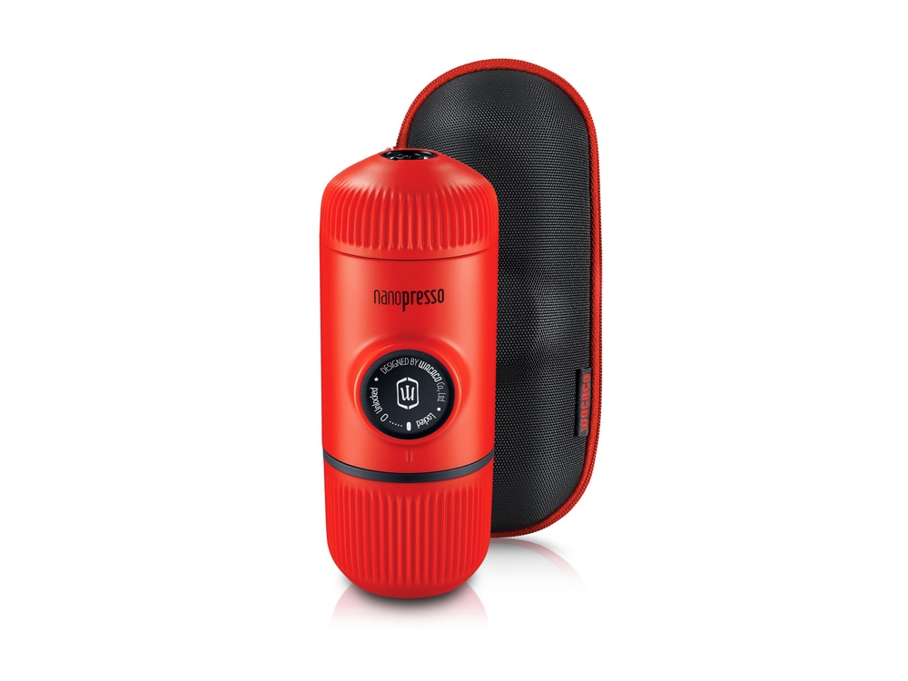 Ручная мини-кофемашина (WACACO Nanopresso) WCCLVRD (Ручная мини-кофемашина цв. Lava Red), красный - купить оптом