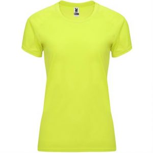 Спортивная футболка BAHRAIN WOMAN женская, ФЛУОРЕСЦЕНТНЫЙ ЖЕЛТЫЙ 2XL - купить оптом