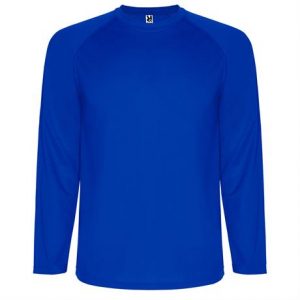 Спортивная футболка MONTECARLO L/S мужская, КОРОЛЕВСКИЙ СИНИЙ S - купить оптом