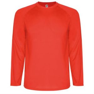 Спортивная футболка MONTECARLO L/S мужская, КРАСНЫЙ M - купить оптом