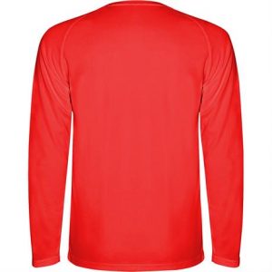 Спортивная футболка MONTECARLO L/S мужская, КРАСНЫЙ M - купить оптом