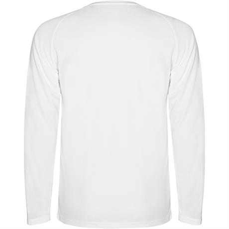 Спортивная футболка MONTECARLO L/S мужская, БЕЛЫЙ 2XL - купить оптом