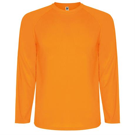 Спортивная футболка MONTECARLO L/S мужская, КРАСНЫЙ 2XL - купить оптом