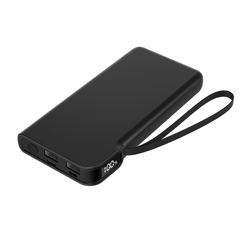 Внешний аккумулятор Cesare 10000 mAh, черный, фото 1