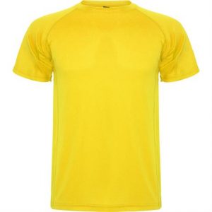 Спортивная футболка MONTECARLO мужская, ЖЕЛТЫЙ 2XL - купить оптом