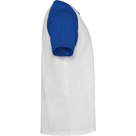 Спортивная футболка INDIANAPOLIS мужская, БЕЛЫЙ/КОРОЛЕВСКИЙ СИНИЙ 3XL - купить оптом